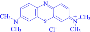 Chemical Structure of Methylene Blue