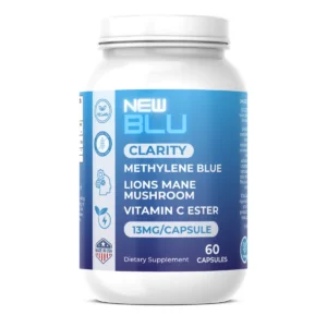 Home 4 CLARITY CAPSULES (Methelyne Blue + Lions Mane + Vitamin C Ester) - 1 Month Supply